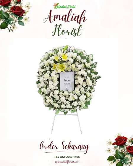 Krans Bunga Duka Bango